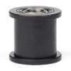 123-3D slät pulley hög upplösning | 9mm rem | 5mm skaft | Svart DME00086 - 1