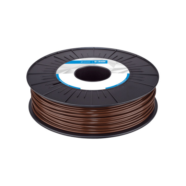 < BASF PLA filament | Chokladbrun | 1,75mm | 0,75kg | Ultrafuse DFB00104 - 1