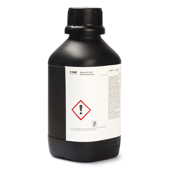 BASF Ultracur3D RG 35 Resin | Transparent | 1kg  DLQ04030 - 1