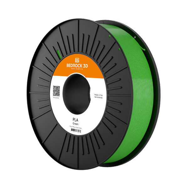 Bedrock 3D PLA Filament | Grönt | 1,75mm | 0,75kg DFB00241 - 1