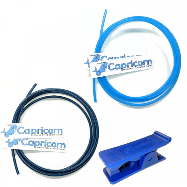 Capricorn PTFE-tube bundle | 2m TL och 2m XS | 1,75mm | inkl. PTFE Cutter  DBW00042 - 1
