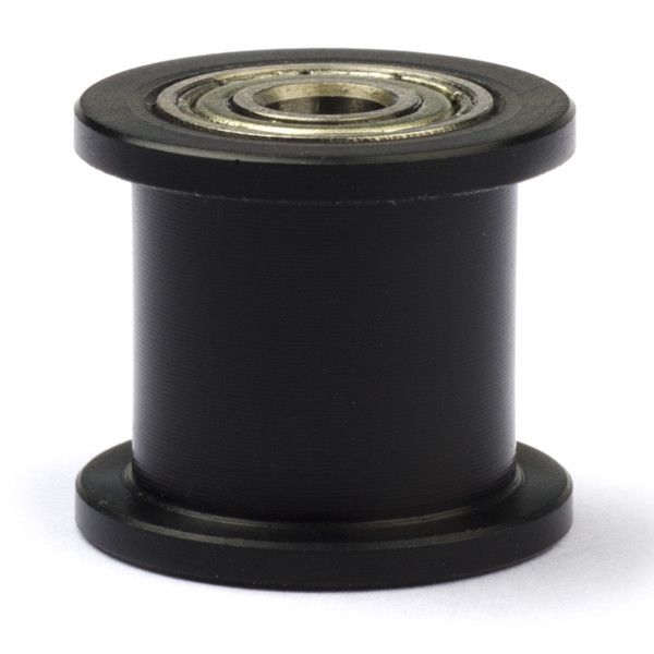 Creality slät pulley hög upplösning | 9mm rem | 4mm skaft | svart DAR00418 - 1