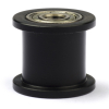 Creality slät pulley hög upplösning | 9mm rem | 4mm skaft | svart DAR00418 - 1
