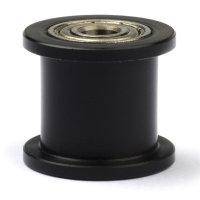 Creality3D Creality slät pulley hög upplösning | 9mm rem | 4mm skaft | svart 6004010035 DAR00418