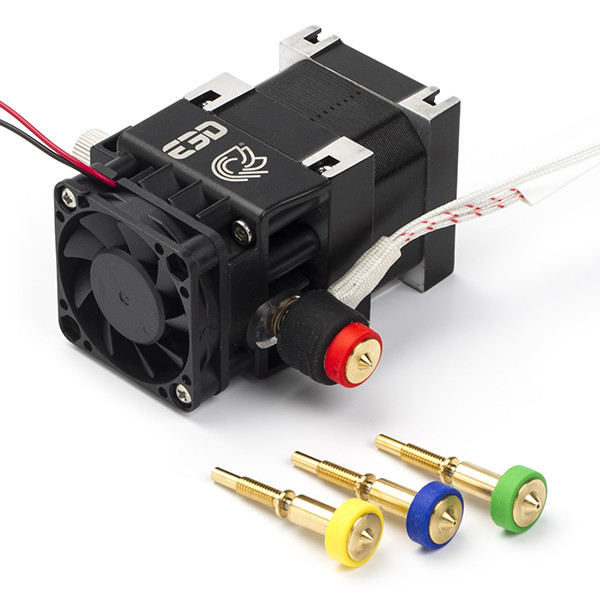 E3D $$ E3D Revo Hemera high performance Kit | 24 volt | 1,75mm filament | 0,25 0,4 0,6 0,8mm nozzles HEMERA-175-RC-24V-AS-FL DED00307 - 1