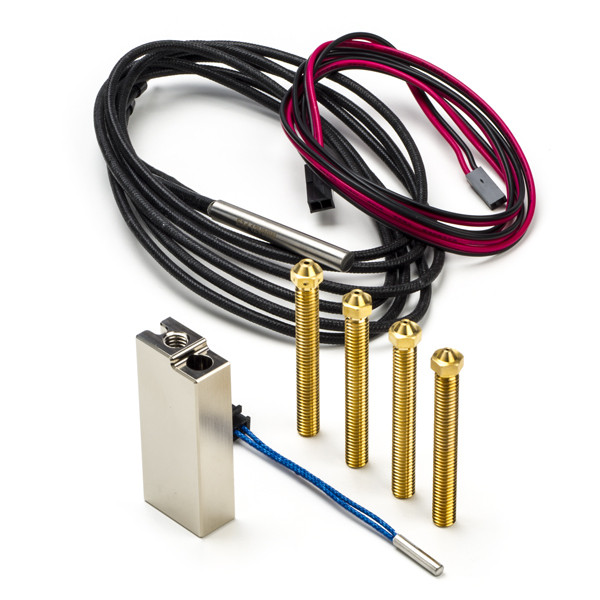 E3D $$ E3D Super Volcano Upgrade Starter Kit | 1,75mm filament | 24v | 0,8, 1, 1,2 & 1,4mm nozzles SUPER-ERUPTION-24V-175 DED00227 - 1