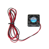 E3D Fläkt | 12V | 30x30x10mm | axial E-FAN-30-30-10-12V-BK-CABLE DED00134