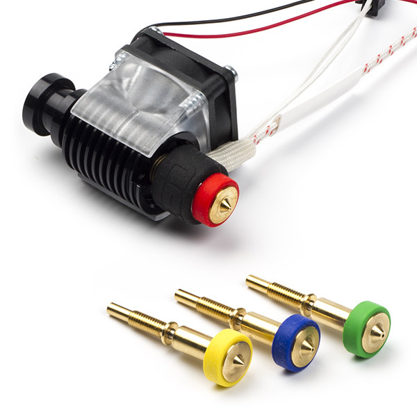E3D Revo Six kit för V6-uppställningar | 24 volt | 1,75mm filament | 0,25 0,4 0,6 0,8mm nozzles REVO-SIX-175-24V-AS-FL DED00313 - 1