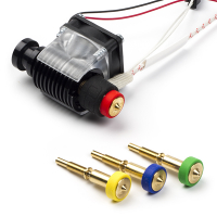 E3D Revo Six kit för V6-uppställningar | 24 volt | 1,75mm filament | 0,25 0,4 0,6 0,8mm nozzles REVO-SIX-175-24V-AS-FL DED00313
