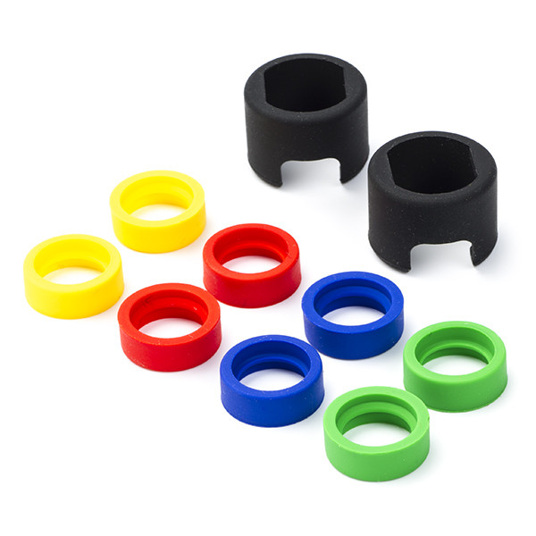 E3D Revo silikonstrumpasats | 2st av varje storlek - totalt 10st REVO-FL-SOCK-PACK DED00328 - 1