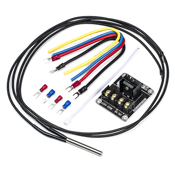 E3D Super Volcano Keramisk värmepatron 12V | 80W | 100cm DED00161 - 1