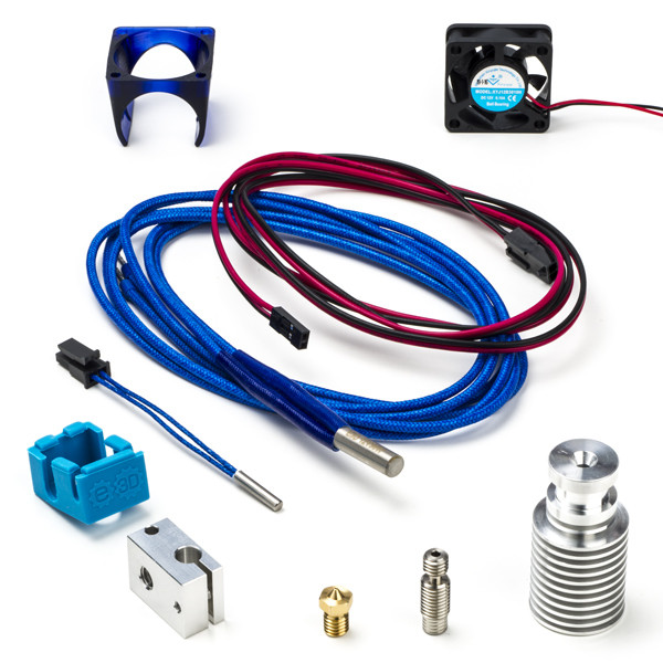 E3D V6 All-Metal HotEnd Kit | 2,85 mm | 12v | Direct Drive V6-300-D DED00298 - 1