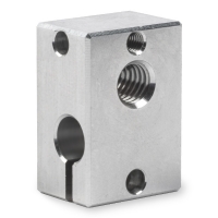 E3D v6 heaterblock med monteringsmaterial DED00021