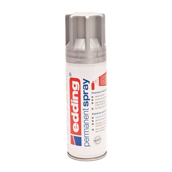 Edding 5200 permanent akrylfärg spray matt | Silver | 200ml 239067 - 1