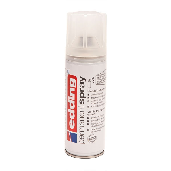 Edding 5200 transparent lackspray glans | 200ml 239075 - 1