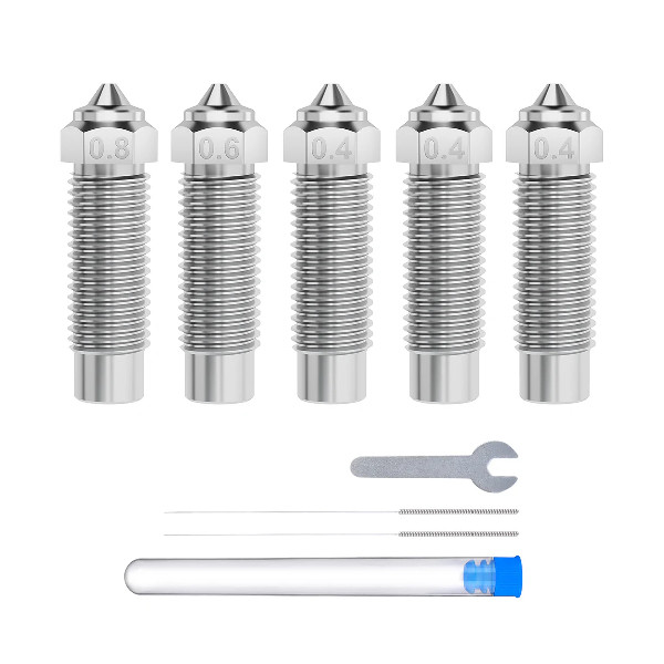 Elegoo Neptune 4 Plus & Max Nozzle kit i härdat Stål DAR01531 - 1