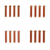 Elegoo OrangeStorm Giga nozzle kit | 20st | 0,4-0,6-0,8-1,0mm DAR02052 - 1