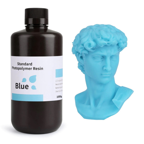 Elegoo Standard resin | Blå | 1kg DLQ05035 - 1