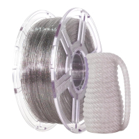 Flashforge PLA Filament | Clear | 1,75mm | 1kg | Sparkle 90010148002 DFP16063