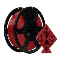 Flashforge PLA Filament | Röd | 1,75mm | 1kg | HS 90011091001 DFP16054