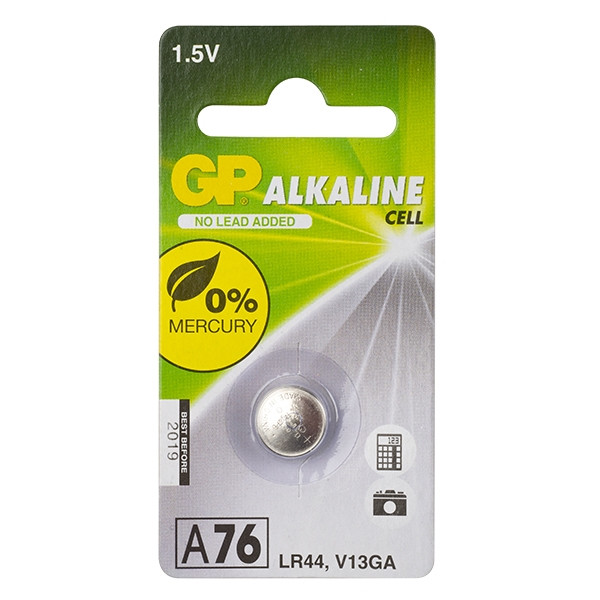 GP LR44 Alkaliskt knappcellsbatteri | 1st  215042 - 1