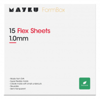 Mayku Flex Sheets | Transparent | 1mm | 15st MFBFSA2100 DAR00778