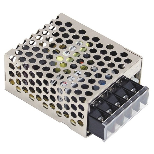MeanWell Mean Well strömförsörjning | stängt chassi | 12V | 15,6W | 1,3A RS-15-12 LVE00122 - 1