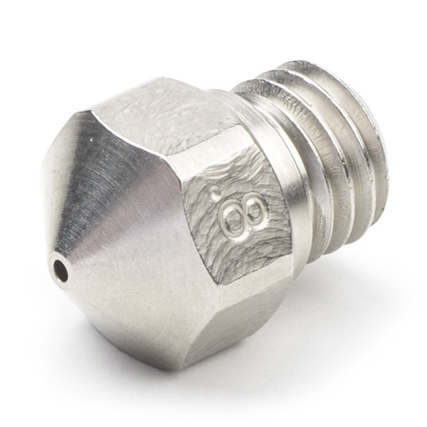 MicroSwiss $$ Micro Swiss A2 nozzle | Härdatstål | för MK10 All Metal hotend kit | 1,75mm filament | 0,80mm M2558-08 DMS00112 - 1