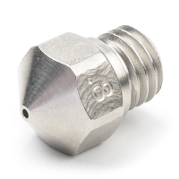 MicroSwiss $$ Micro Swiss A2 nozzle | Härdatstål | för MK10 All Metal hotend kit | 1,75mm filament | 0,80mm M2558-08 DMS00112