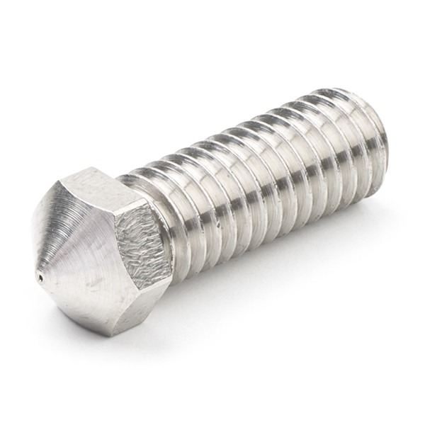 MicroSwiss $$ Micro Swiss nozzle | mässing | för E3D Volcano hotend | 2,85mm filament | 0,25mm M2556-025 DMS00107 - 1