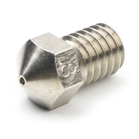 MicroSwiss $$ Micro Swiss nozzle | mässing | för RepRap | M6 | 2,85mm filament | 0,80mm M2551-08 DMS00049