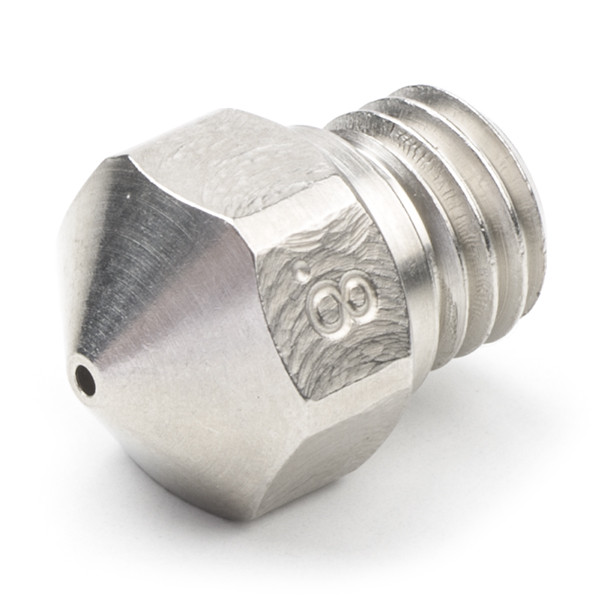 MicroSwiss Micro Swiss A2 nozzle | Härdatstål | för MK10 All Metal hotend kit | 1,75mm filament | 0,80mm M2558-08 DMS00112 - 1