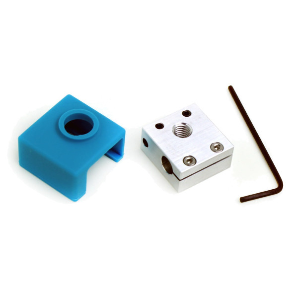 MicroSwiss Micro Swiss Heater Block med silikonstrumpa för CR-6 S M2708 DAR00914 - 1