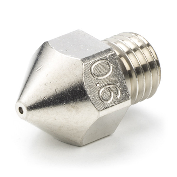 MicroSwiss Micro Swiss nozzle | för Creality CR-10S Pro/CR-10 Max hotend | M6x.75mm | 1,75mm filament | 0,60mm M2592-06 DMS00090 - 1