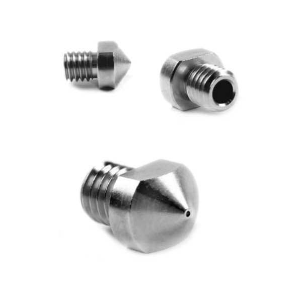 MicroSwiss Micro Swiss nozzle | mässing | för Hexagon Hotend | M6 | 2,85mm filament | 0,20mm M2553-02 DMS00057 - 1