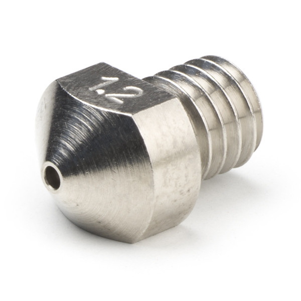 MicroSwiss Micro Swiss nozzle | mässing | för Hexagon Hotend | M6 | 2,85mm filament | 1,20mm M2553-12 DMS00063 - 1