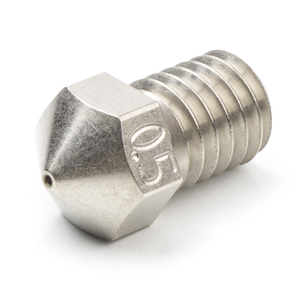 Micro Swiss nozzle | mässing | för RepRap | M6 | 2,85mm filament | 0,50mm DMS00047 - 1
