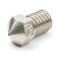 Micro Swiss nozzle | mässing | för RepRap | M6 | 2,85mm filament | 0,50mm DMS00047