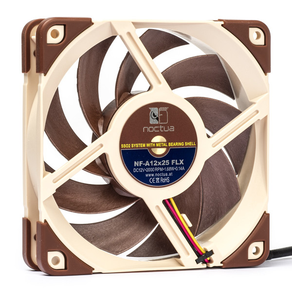 Noctua NF-A12x25 | 12V | 120x120x25mm | 3-pin | axial | FLX 19331 DMO00073 - 1