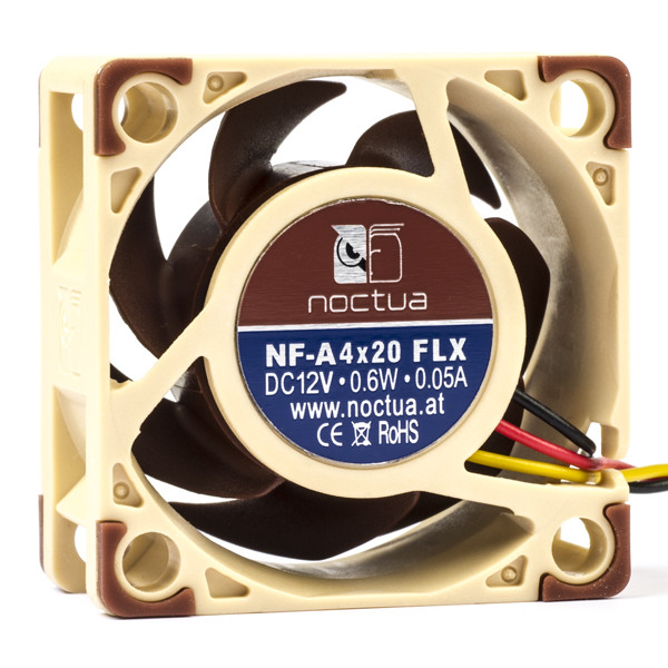 Noctua NF-A4x20 | 12V | 40x40x20mm | 3-pin | axial | FLX 19290 DMO00064 - 1