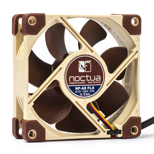 Noctua NF-A8 | 12V | 80x80x25mm | 3-pin | axial | FLX 19242 DMO00067 - 1