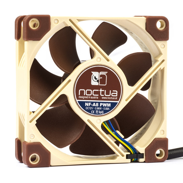 Noctua NF-A8 | 12V | 80x80x25mm | 4-pin | axial | PWM 19243 DMO00068 - 1