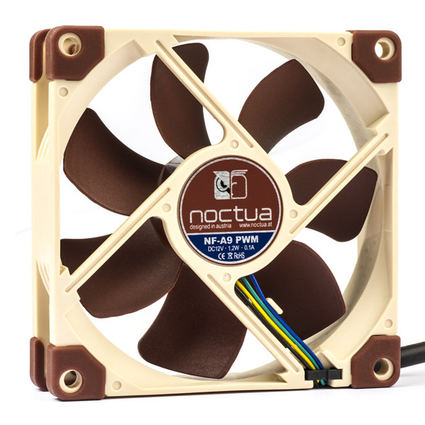 Noctua NF-A9 | 12V | 92x92x25mm | 4-pin | axial | PWM 19245 DMO00071 - 1