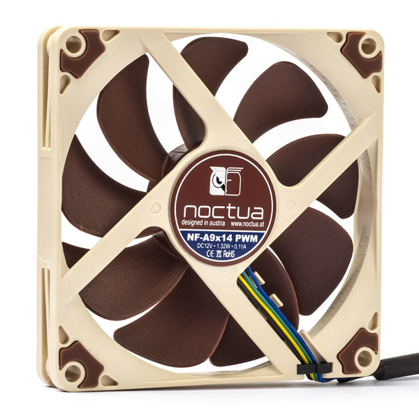 Noctua NF-A9x14 | 12V | 92x92x14mm | 4-pin | axial | PWM 19163 DMO00069 - 1