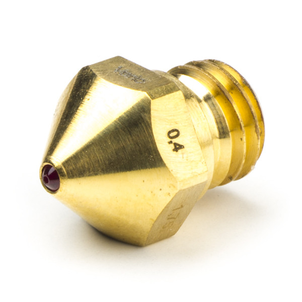 Oscar3D $$ Oscar3D Ruby nozzle | MK10 | 2,85mm filament | 0,40mm A-001245 DAR00784 - 1