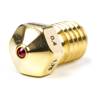 Oscar3D ECO Ruby nozzle | M6 | 1,75mm filament | 0,40mm  DOS00006