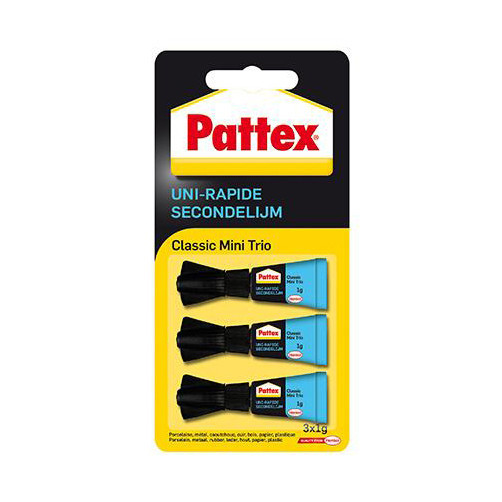 Pattex Superlim Classic | Pattex | 3 x 1g 2234386 206229 - 1