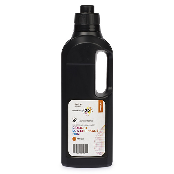 Photocentric Daylightfirm resin low shrink | Amber | 1kg  DLQ00040 - 1