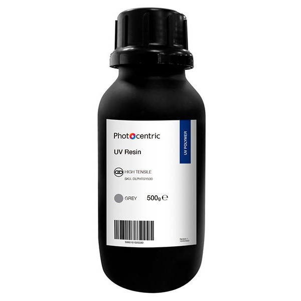 Photocentric UV high tensile resin DLP | Grå | 0,5 kg DLPHTGY500 DAR00786 - 1