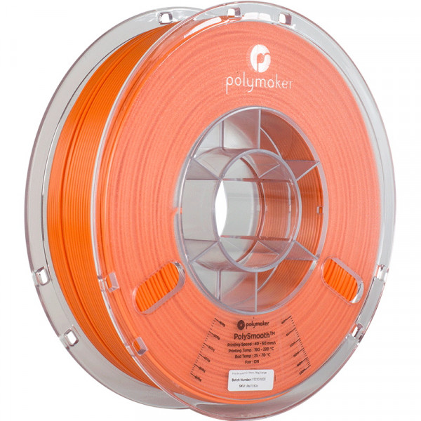 Polymaker $$ Polymaker PVB filament | Orange | 1,75mm | 0,75kg | PolySmooth 70196 PJ01008 PM70196 DFP14224 - 1